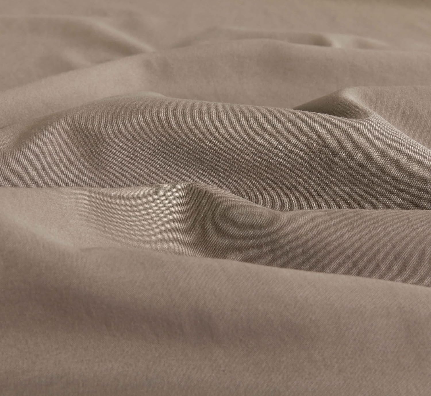 Vintage Washed Microfibre Sheet Set (Truffle, Queen)