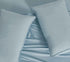 Vintage Washed Microfibre Sheet Set (Blue, King)
