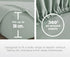 Vintage Washed Microfibre Sheet Set (Sage, King)