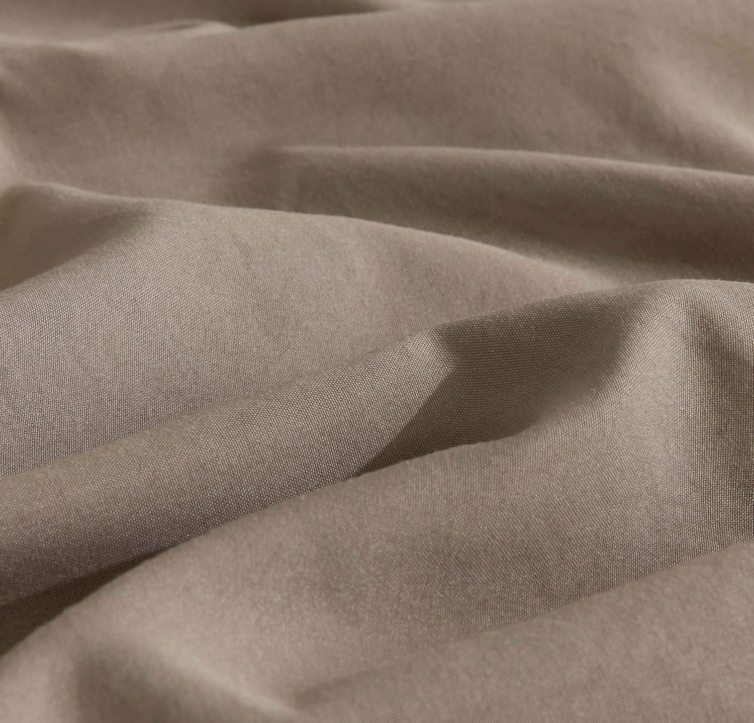 Vintage Washed Microfibre Sheet Set (Truffle, King)