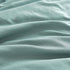 Vintage Washed Microfibre European Pillowcases - Set of 2 Luxurious European Pillow Covers - Seafoam