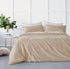 Bamboo Microfibre Quilt Cover Set - Linen - Super King