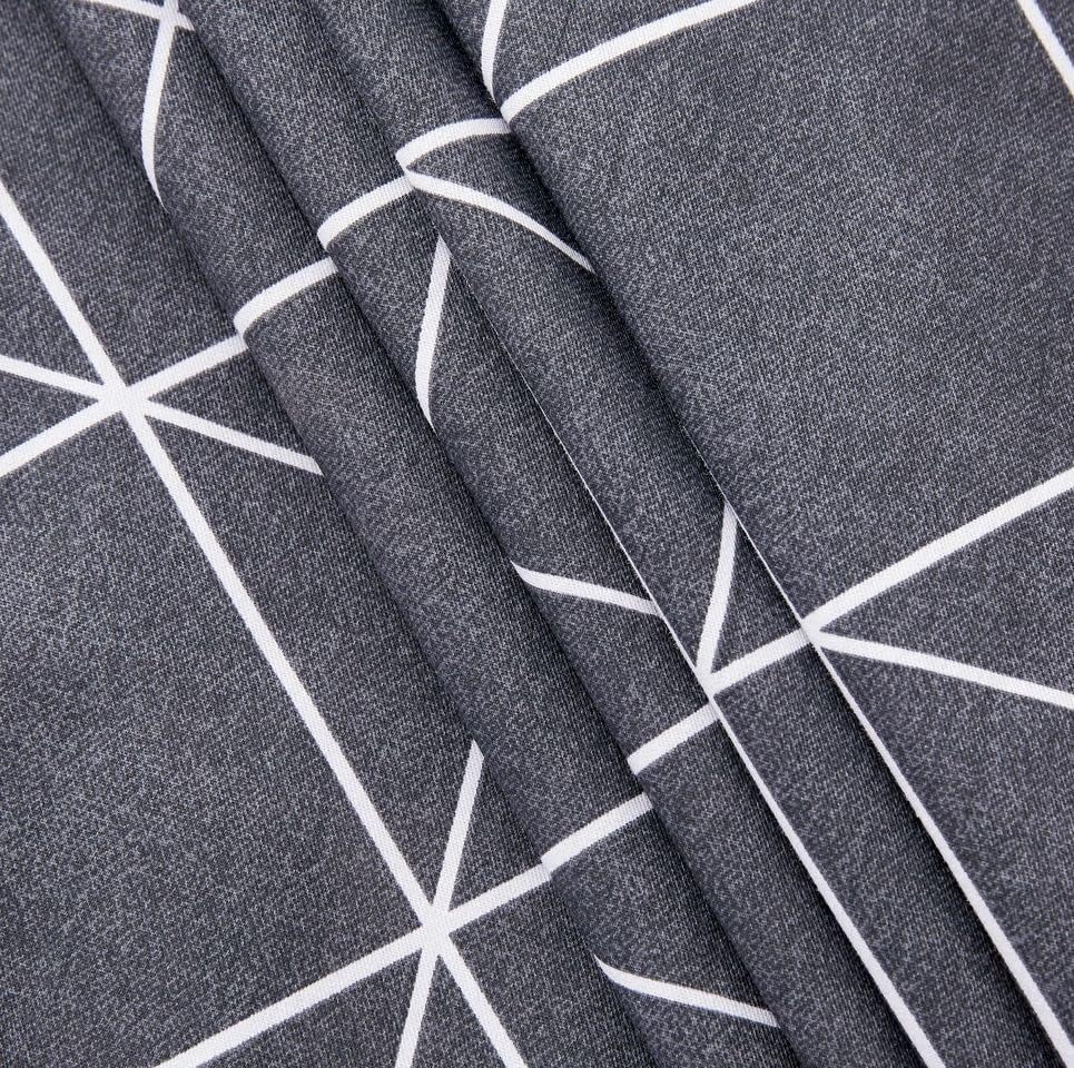 100% Cotton Manhattan Reversible Printed Quilt Cover Set - Super King Size