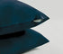 Twin-Pack Velvet Cushion Covers - Soft Microfibre Cushion Covers with Hidden Zipper (Dark Teal, 30cm*50cm)