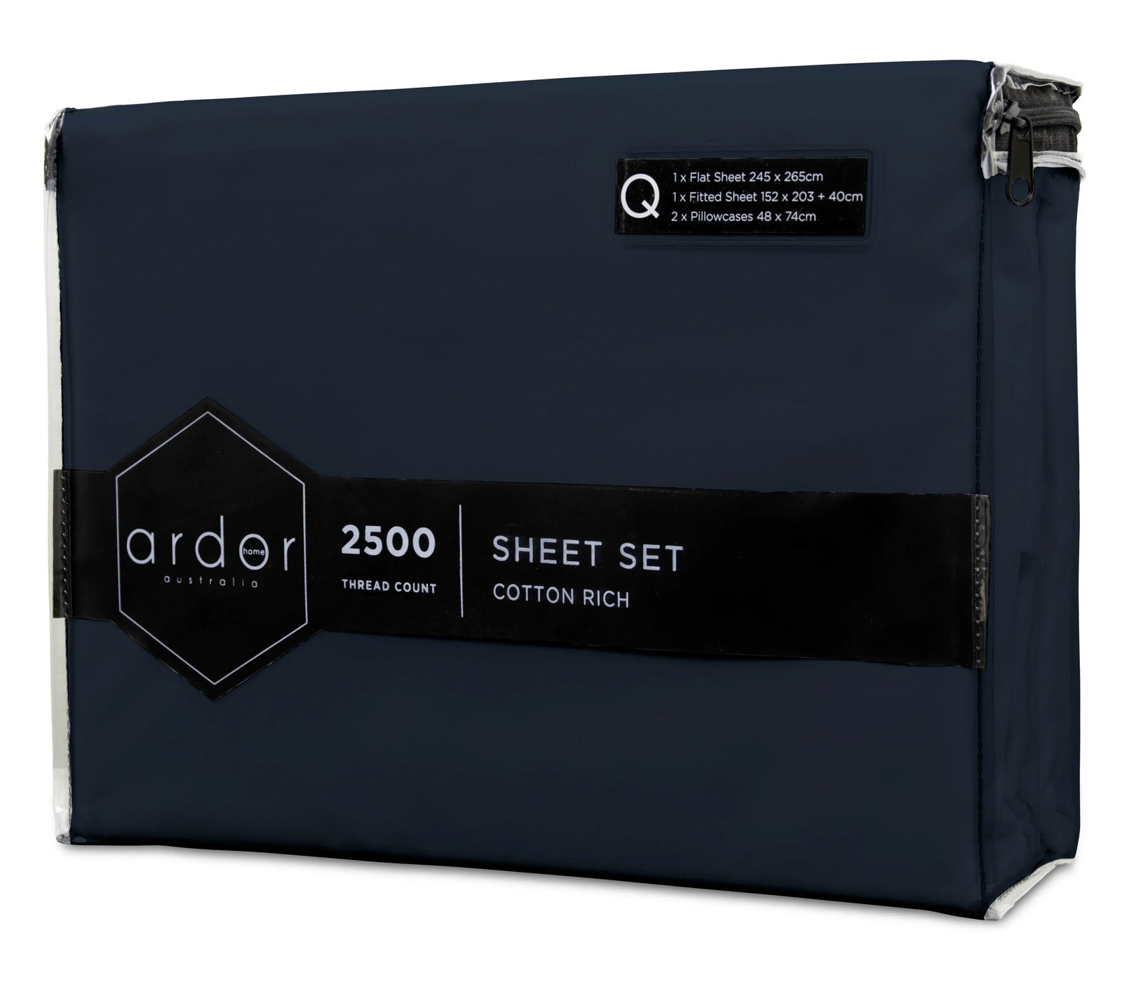 2500TC Cotton Rich SHEET SETS - QUEEN