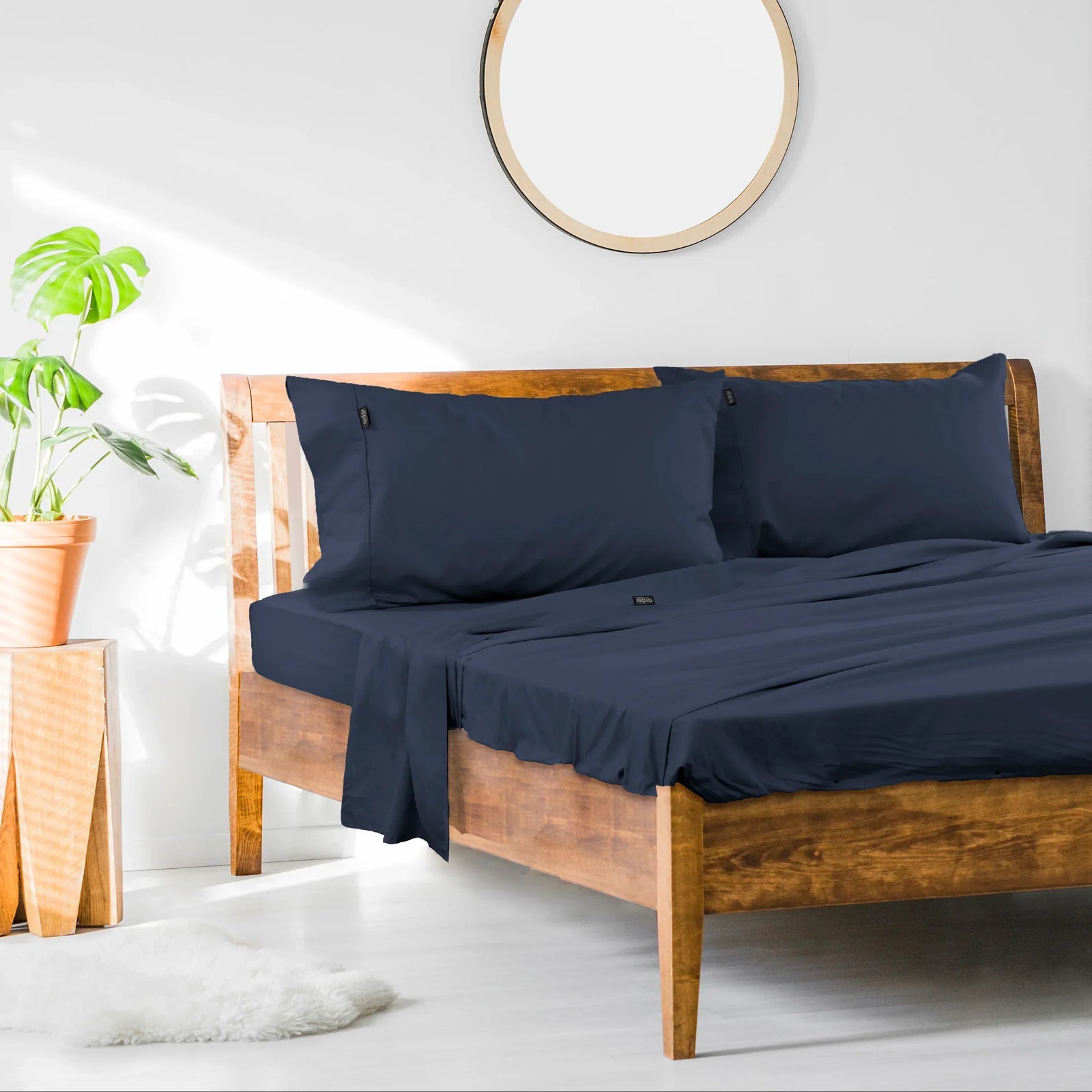 1000TC Cotton Rich SHEET SET - QUEEN