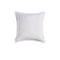 Bianca Evora White Square Filled Cushion