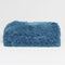 Hotel Living Long Hair Faux Fur Throw Rug Bonnie Blue