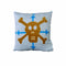 Happy Kids Pirate 43x43 cm Square Filled Cushion