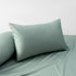 Accessorize Sage 400TC Bamboo Cotton Pair of Standard Pillowcases 48 x 73 + 15cm