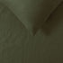 100% Linen Olive Quilt Cover Set King