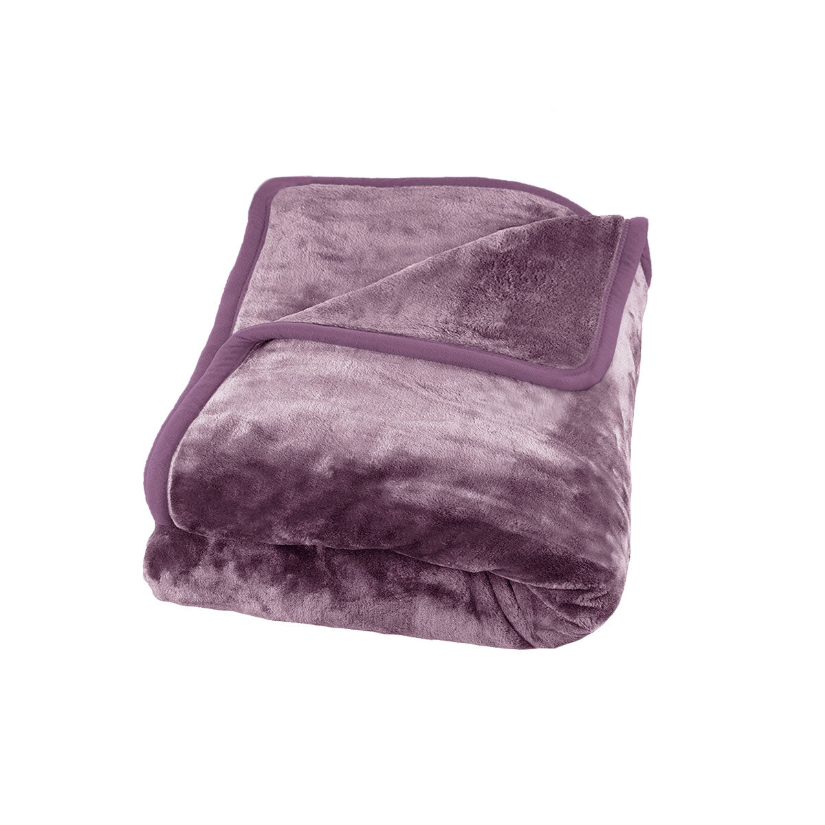800GSM Luxury Winter Thick Mink Blanket Grape King