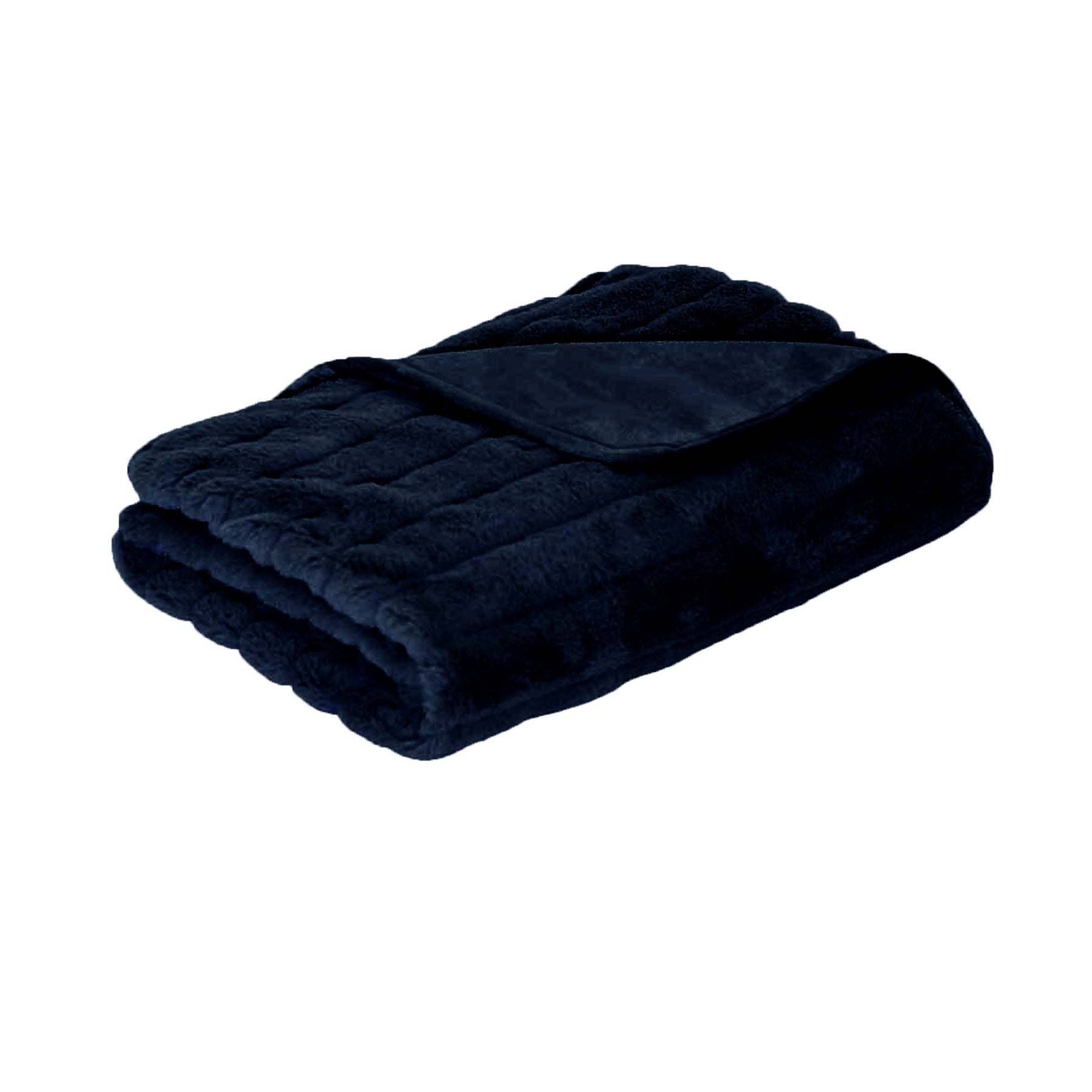 Baw Baw Plush Throw Indigo