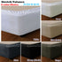 Apartmento Stretch Valance Ebony Black KING