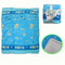 Elements Soft Coral Fleece Baby Blanket 80 x 100 cm -Blue