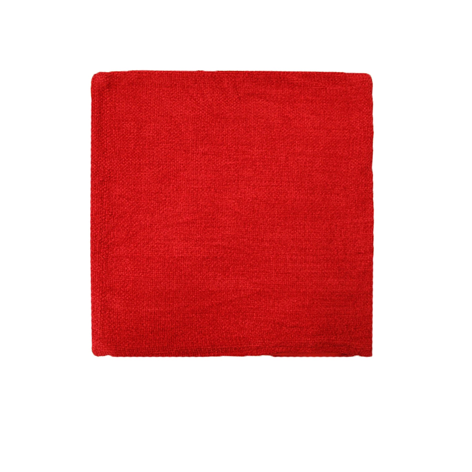 Impressions Australia Oxford Chenille Cushion Cover - Red