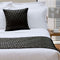 Jason Regency Black Also Known as Ink Blue Square Cushion