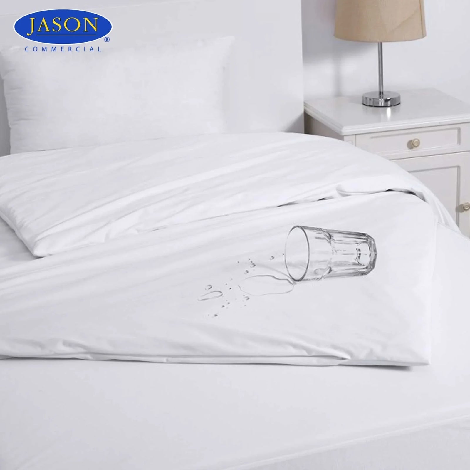 Eva Clean Waterproof Quilt Protectors with Zip - Super King