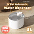 JY Pet Automatic Cat Water Dispenser Fountain  3L - White