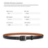 Luxury Top Layer Cow Leather Belt Women's Simple Decorative Jeans Belt Versatile Fashion Thin Belt (Black)