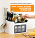 Multifunction Kitchen Utensils Condiment Storage Rack Seasoning Storage Box