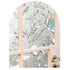3M Privacy Glass Film Sticker Static Cling Window Decals Glass FilmTulip,40*300cm