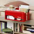 Foldable Hanging Storage Box No Drilling Required Wall-mounted Organizer (Red)
