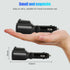 Dual Car Cigarette Lighter Socket Dual USB Charger Adapter Bluetooth5.3 MP3 Player