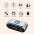 Bluetooth Speaker with 15W Wireless Charger Digital Alarm Clocks FM Radio Music Player (Grey)