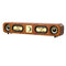 Retro Wood Grain Wireless Bluetooth Speaker Soundbar Deep Bass USB/TF/AUX Inputs
