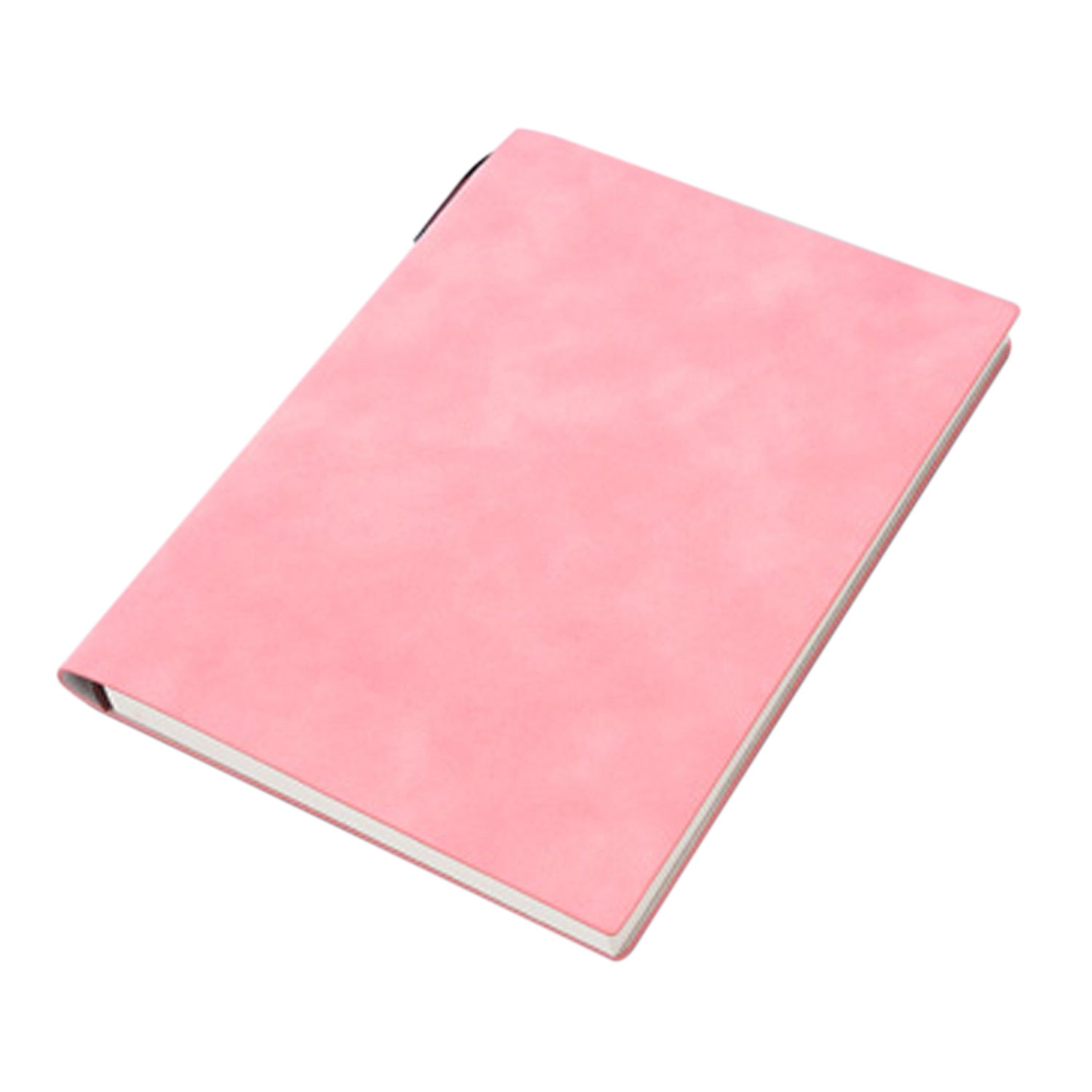 A5 200 Pages Fashion Glued PU Leather Cover Journal Travel Notebook Travellers DiaryPink