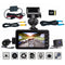 3inch LCD HD Dual Camera Motorcycle DVR Video Driving Recorder With 32G Card