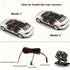 4-Channel 360° Panoramic 1080P HD Dash Cam Comes With 32GB TF Card