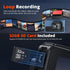 4K+2.5K Dual Dash Cam with WiFi GPS ADAS, Front and Rear Car Camera Recorder with 32GB Card