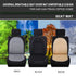 2Pack Universal Breathable Car Seat Pad Cover Mat Comfortable Chair Cushion (Black)