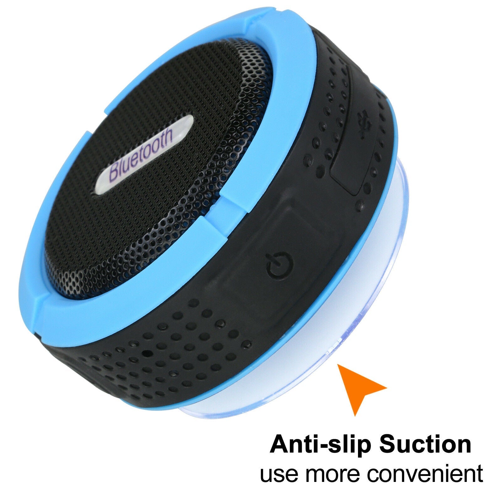 Portable Waterproof Wireless Mini Bluetooth Music Speaker Blue