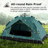 Waterproof Automatic Camping Tent 3-5 Person Come with Moisture Proof Pad(Green)