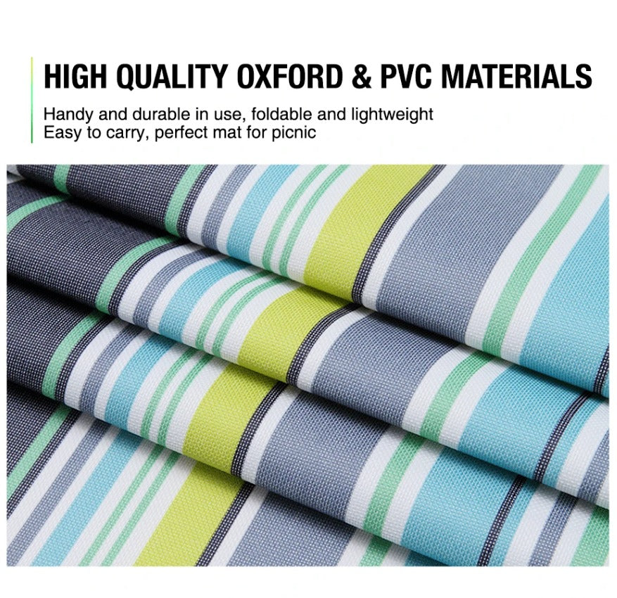 Large Waterproof Thickened Moisture-Proof Outdoor Camping Picnic Mat (Green)