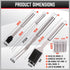 18Pcs BBQ Tool Set Stainless Steel Barbecue Utensil Cooking Grill Outdoor Cook