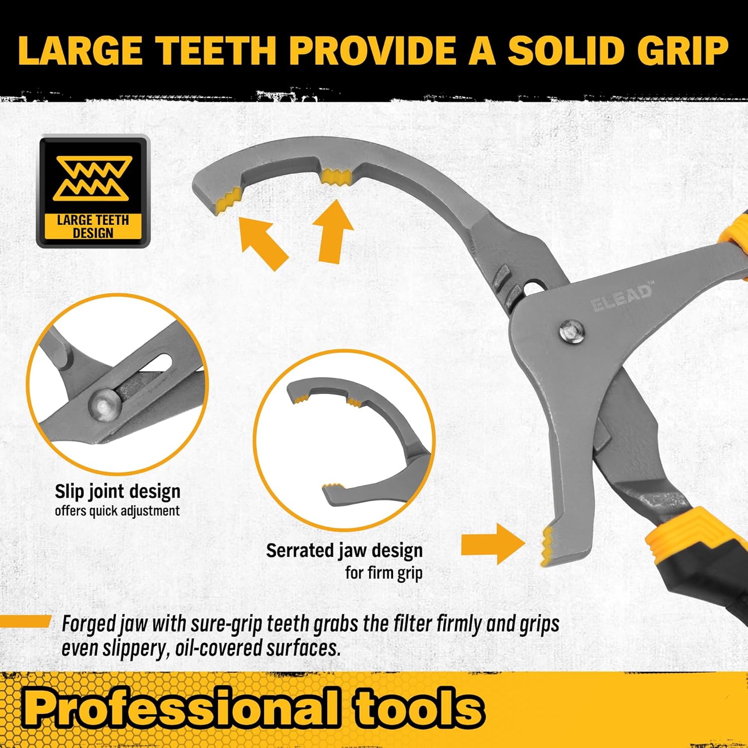 Adjustable Oil Filter Wrench Set - 9