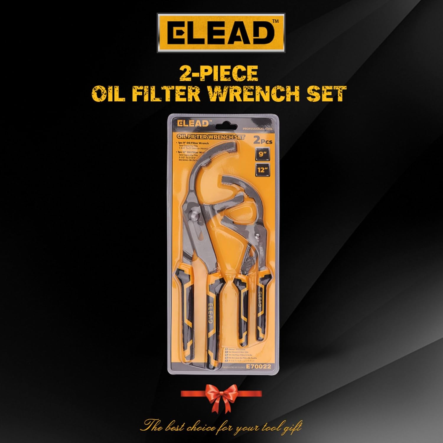 Adjustable Oil Filter Wrench Set - 9