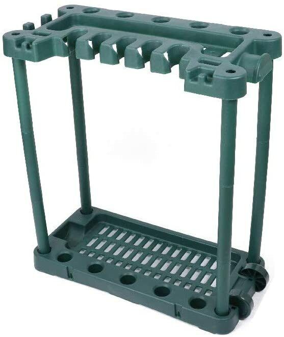 Garden Farm Shed Garage Tools Storage Rack Handles Organizer Holder