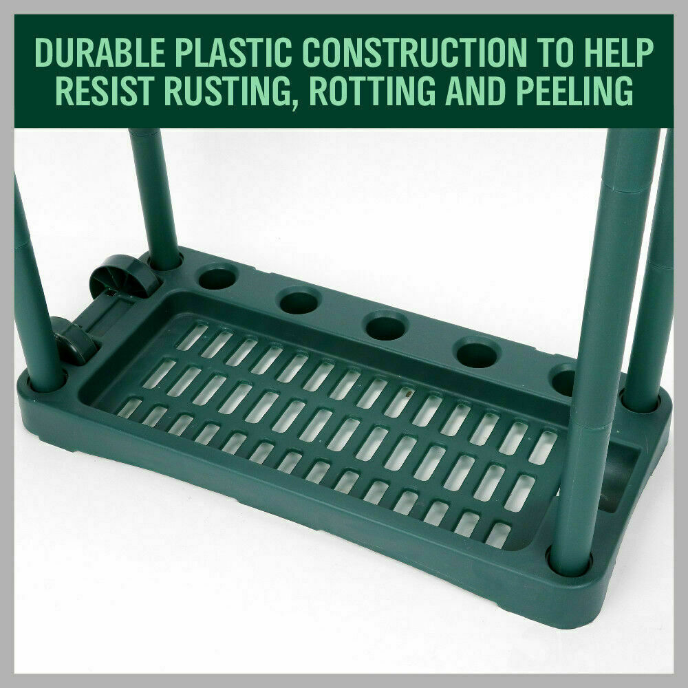 Garden Farm Shed Garage Tools Storage Rack Handles Organizer Holder