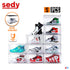 5PC  Stackable Shoe Display Box Hard Acrylic Sneaker Storage Containers Case