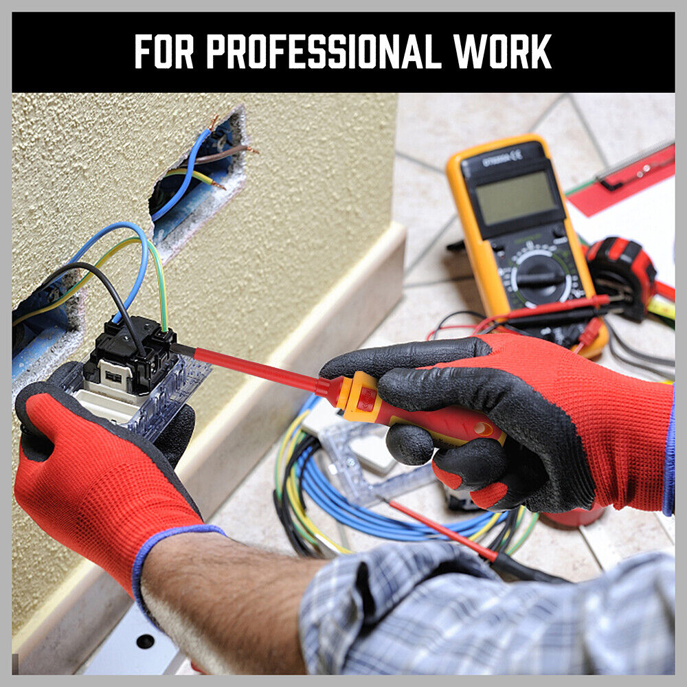 13Pcs 1000V Magnetic Insulated Electrician Screwdriver Set VDE Certified