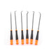 6Pc Extra Long Pick and Hook Set O Ring Seal Puller Remover Fuse Wire Scribe