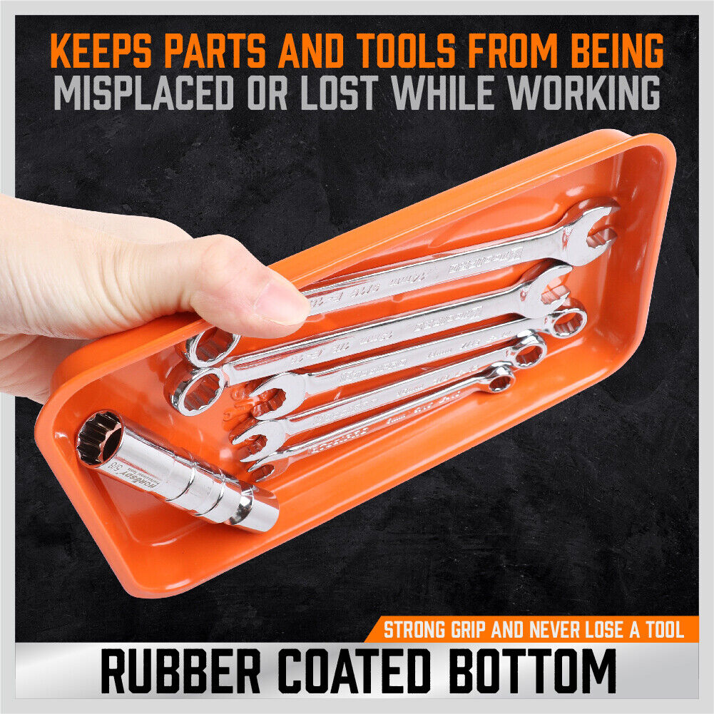 3Pcs Magnetic Parts Tray Set Small Parts Tool Organization Non Slip