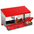 VaKa Chicken Hen Coop Hutch 3 Hole Inside Outside Roll Away Lay Egg Nesting Box