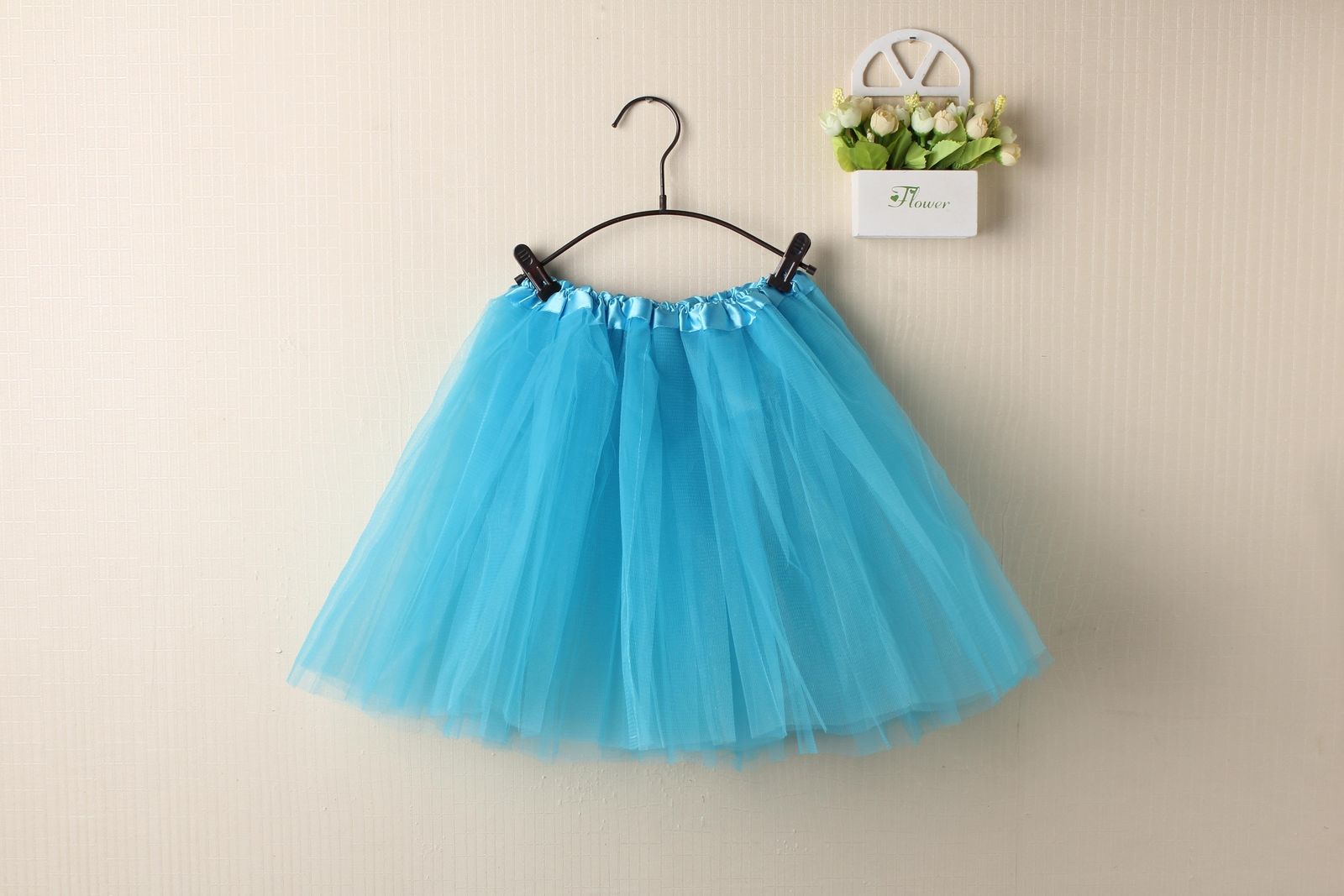 New Adults Tulle Tutu Skirt Dressup Party Costume Ballet Womens Girls Dance Wear, Blue, Adults