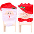 6x Christmas Cute Lady Santa Hat Chair Covers Dinner Home DÃ©cor Ornaments Gift, Mr Santa